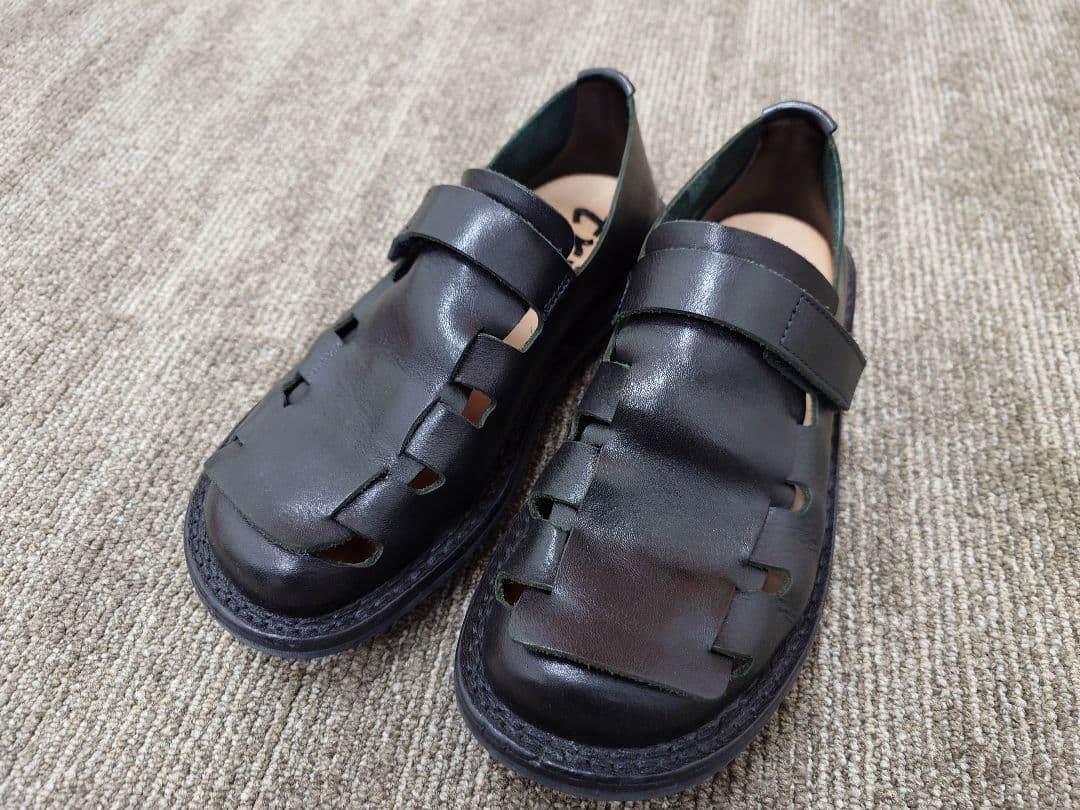 靴 Trippen Yogi m ( black-waw ) size39