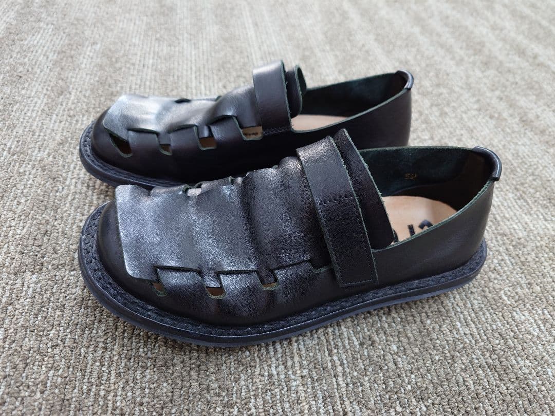 靴 Trippen Yogi m ( black-waw ) size39