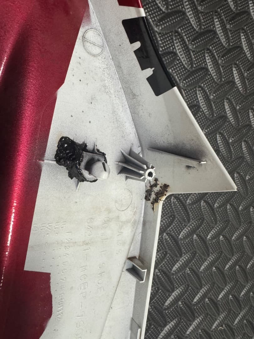 cb400sb nc39 左　アッパーカウル