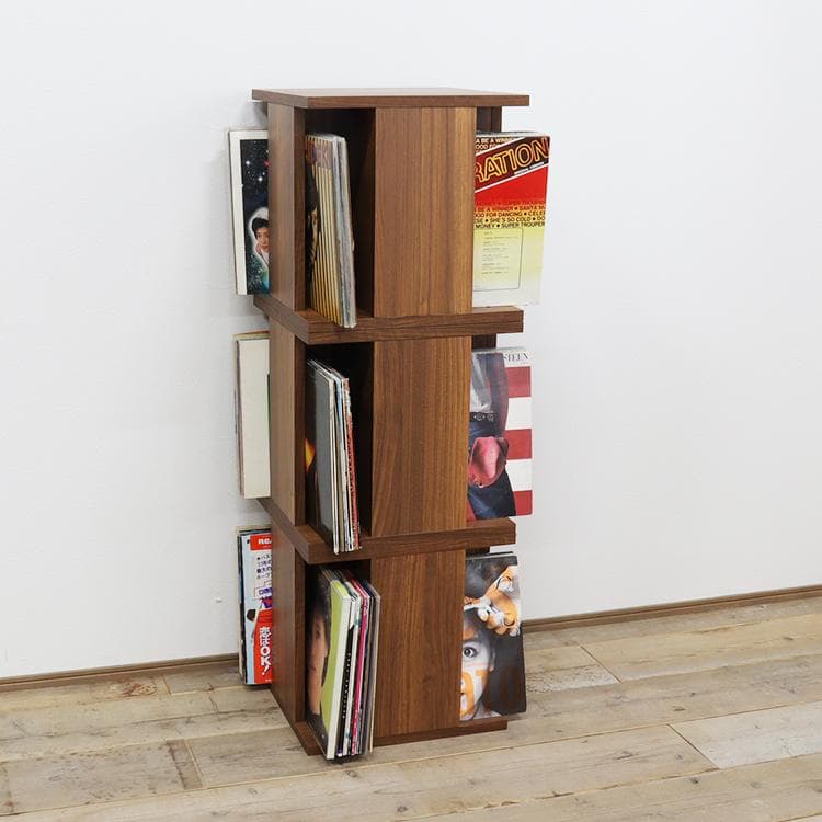 【3個】レコード lp 収納 ラック マガジンラック ボックス 日本製 完成品