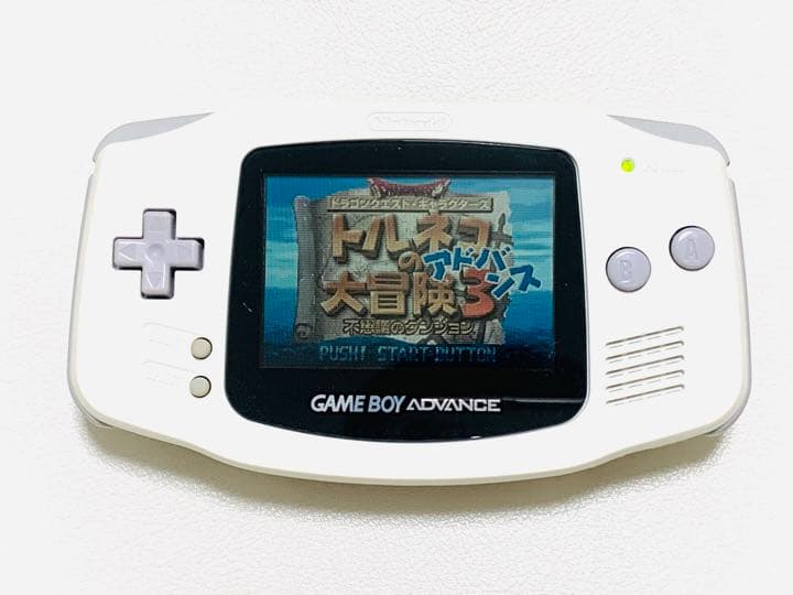 任天堂　GBA本体　ゲームボーイアドバンス本体　白　Nintendo　希少