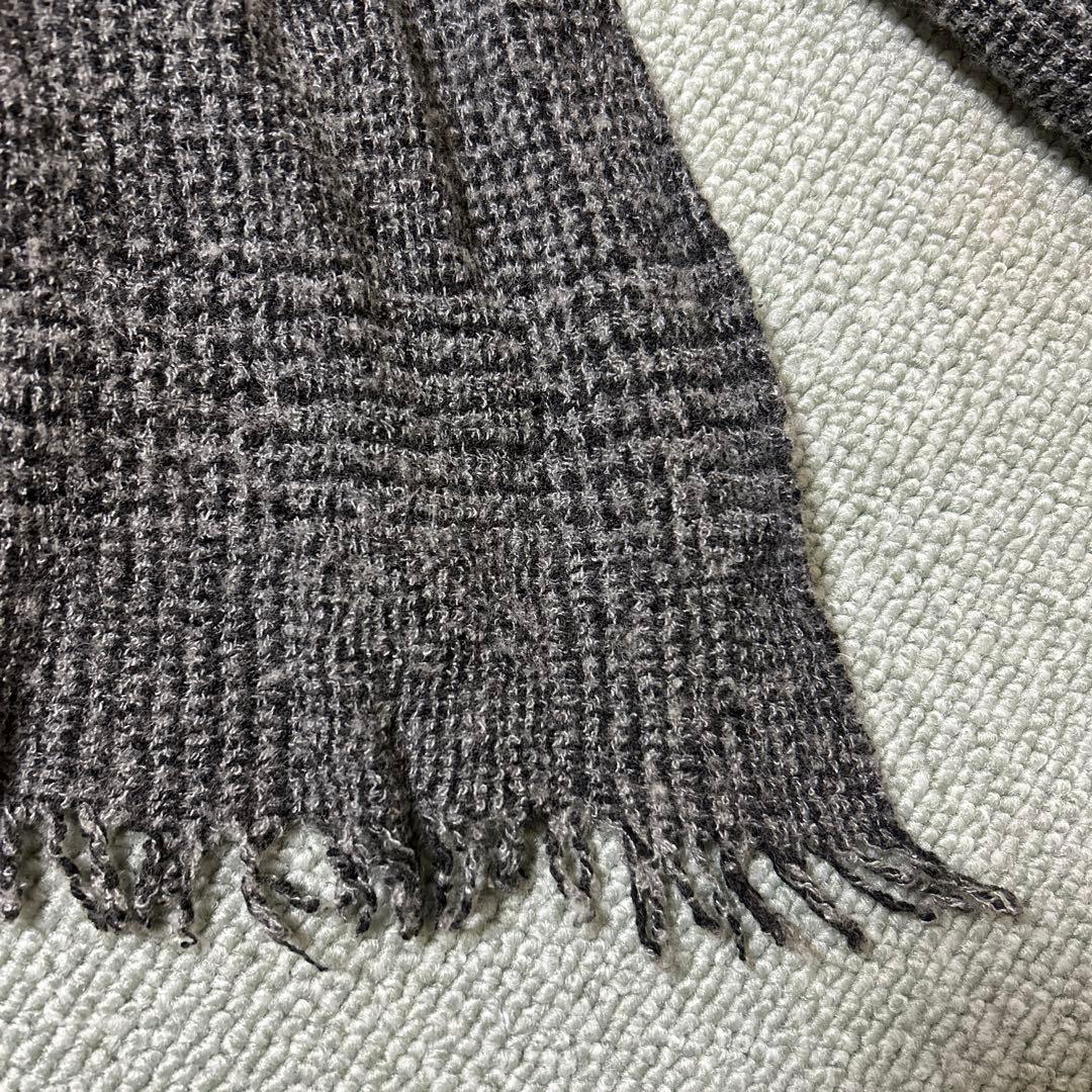 Faliero Sarti イタリア ロングストール グレンチェック