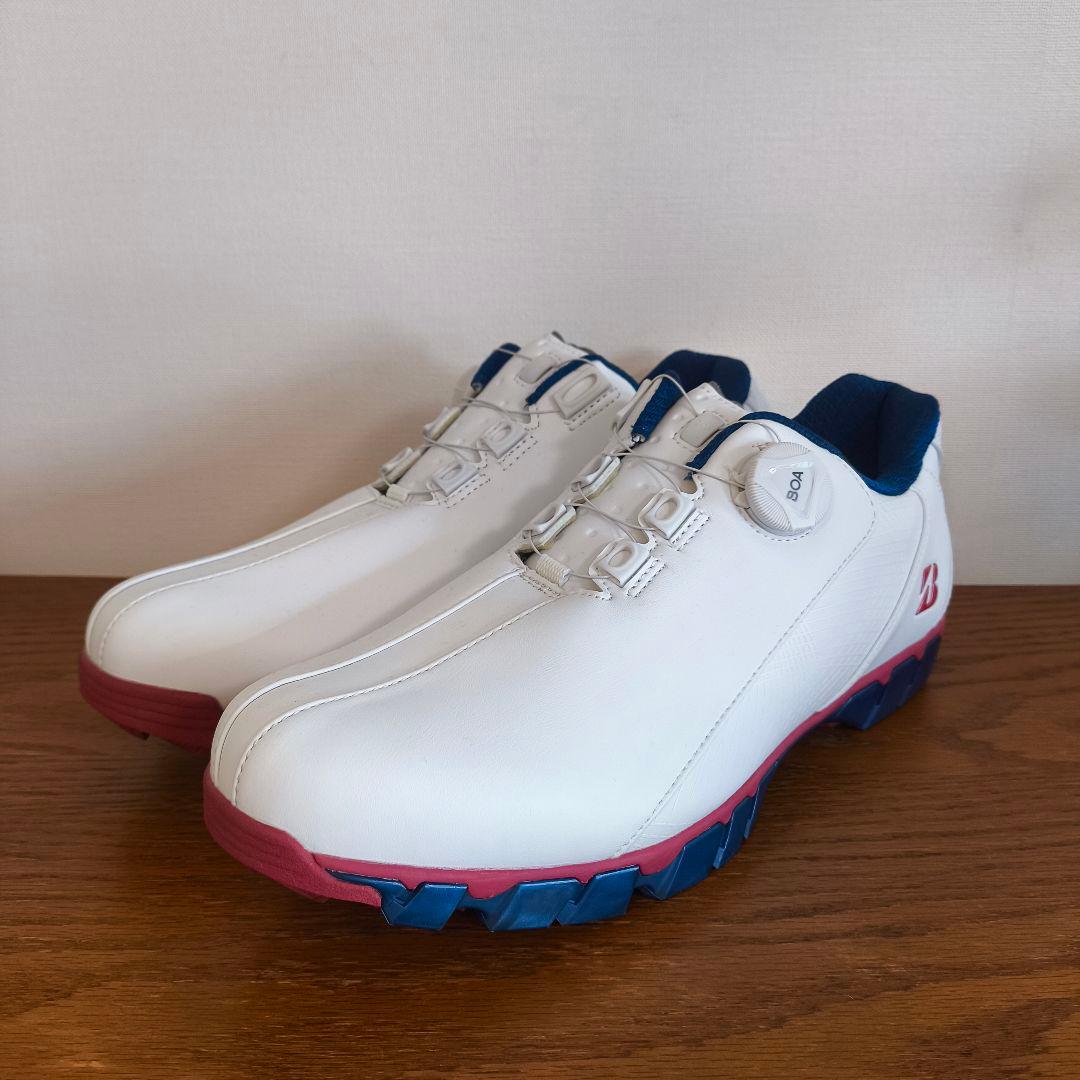 【あきさん】ブリヂストン　TOUR B　ゴルフシューズ　BOA付　27.0