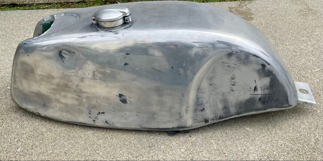 gb250クラブマン スティンキー製　アルミタンク