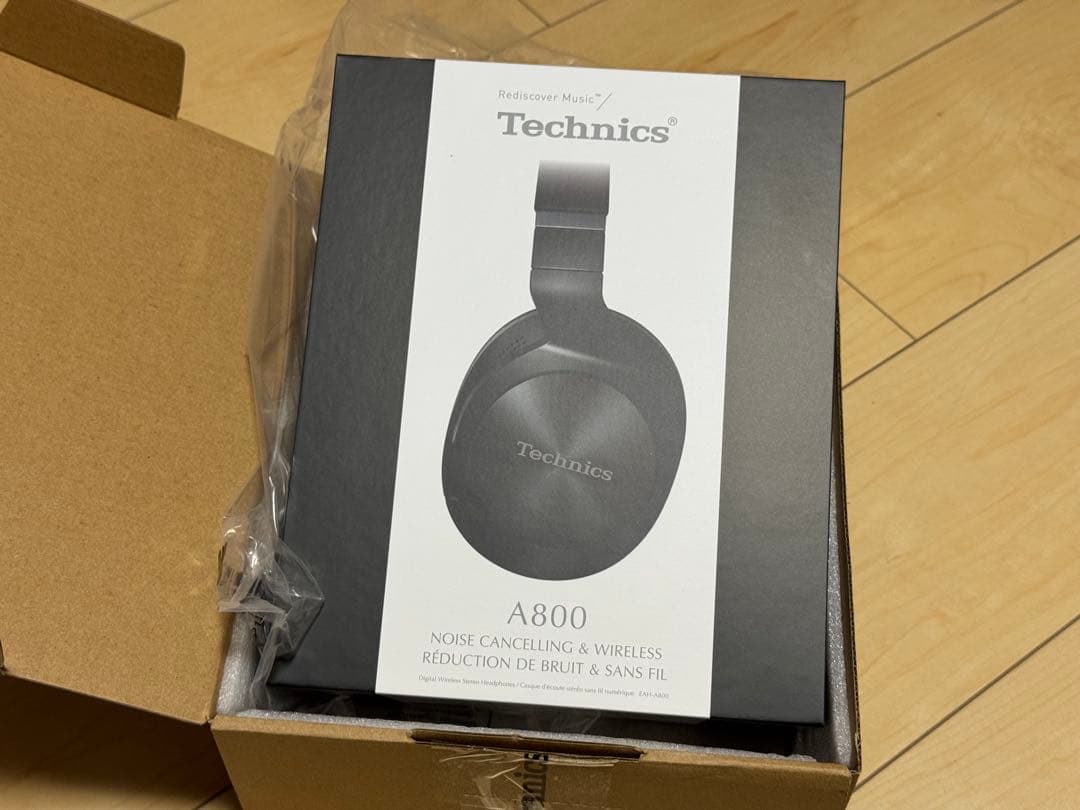 新品未開封　Technics EAH-A800 ワイヤレスヘッドフォン ブラック