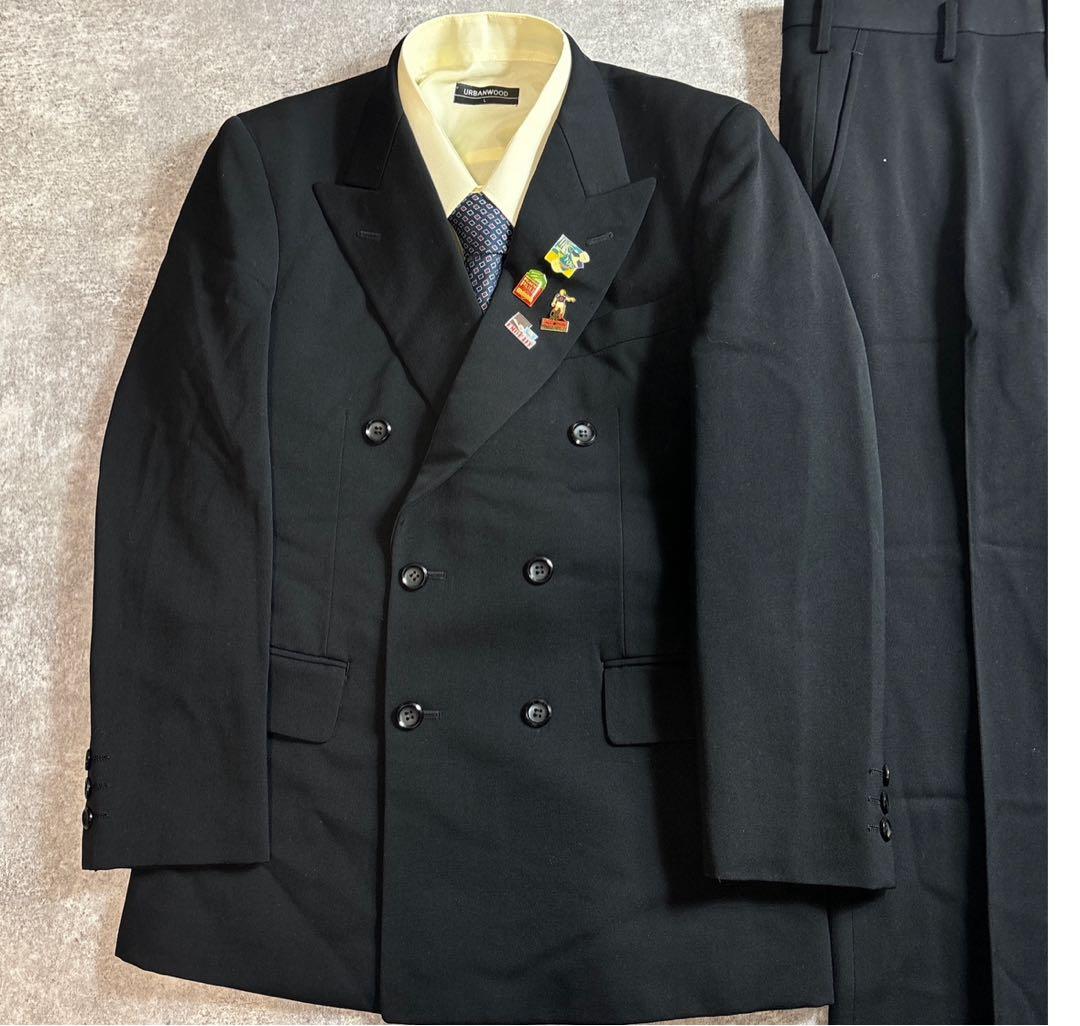 90s vintage レトロセットアップ スーツ ピンズ No.99