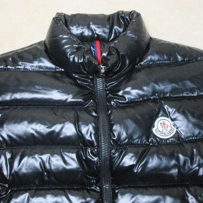 MONCLER モンクレール ダウンベスト ナイロン サイズ2 ブラック