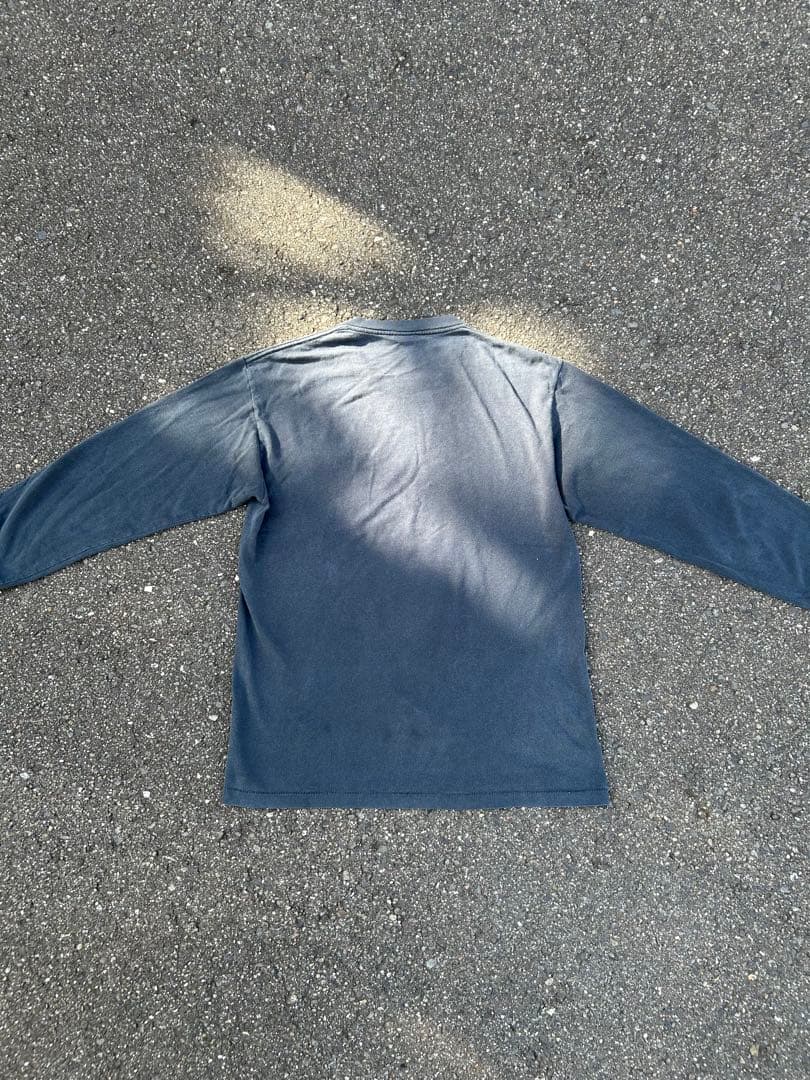 STUSSY　ロンT　USA製　コットン100%　00s　ストゥーシー　銀タグ