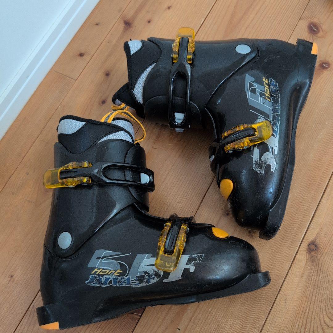 子供用スキーセット110cm kazama板Hartブーツkazamaストック