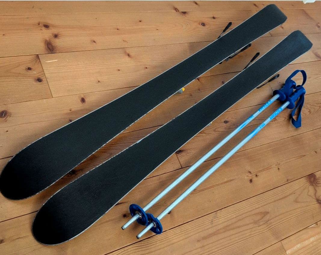 子供用スキーセット110cm kazama板Hartブーツkazamaストック