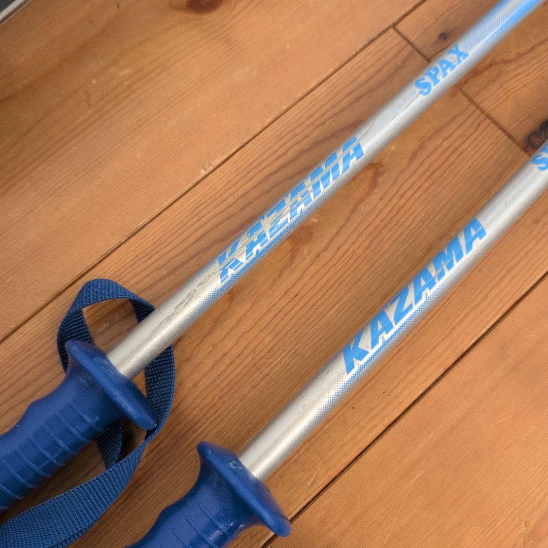 子供用スキーセット110cm kazama板Hartブーツkazamaストック