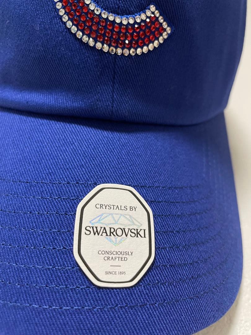 MLB 六本木ヒルズ限定コラボ　47キャップ　スワロフスキー　シカゴカブス