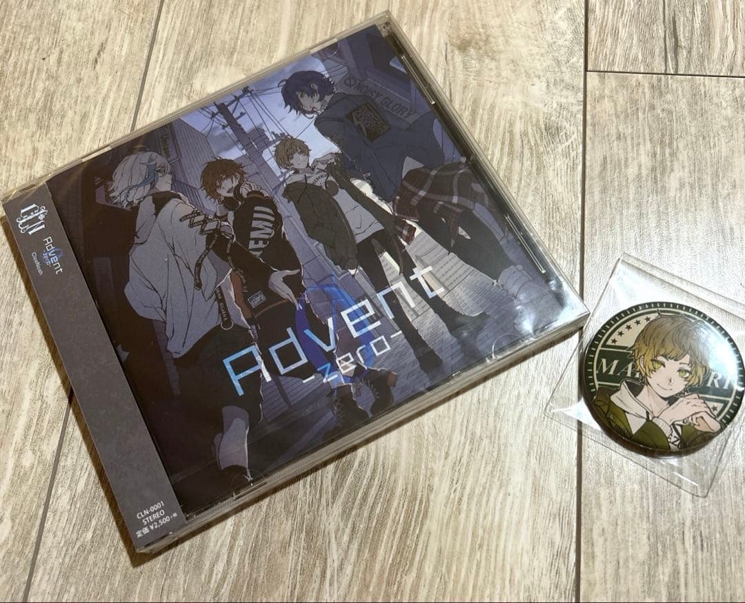 【未開封】クレノア Advent zero CD 特典缶バッジ/まるぐり