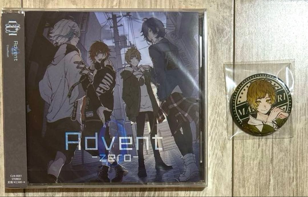 【未開封】クレノア Advent zero CD 特典缶バッジ/まるぐり