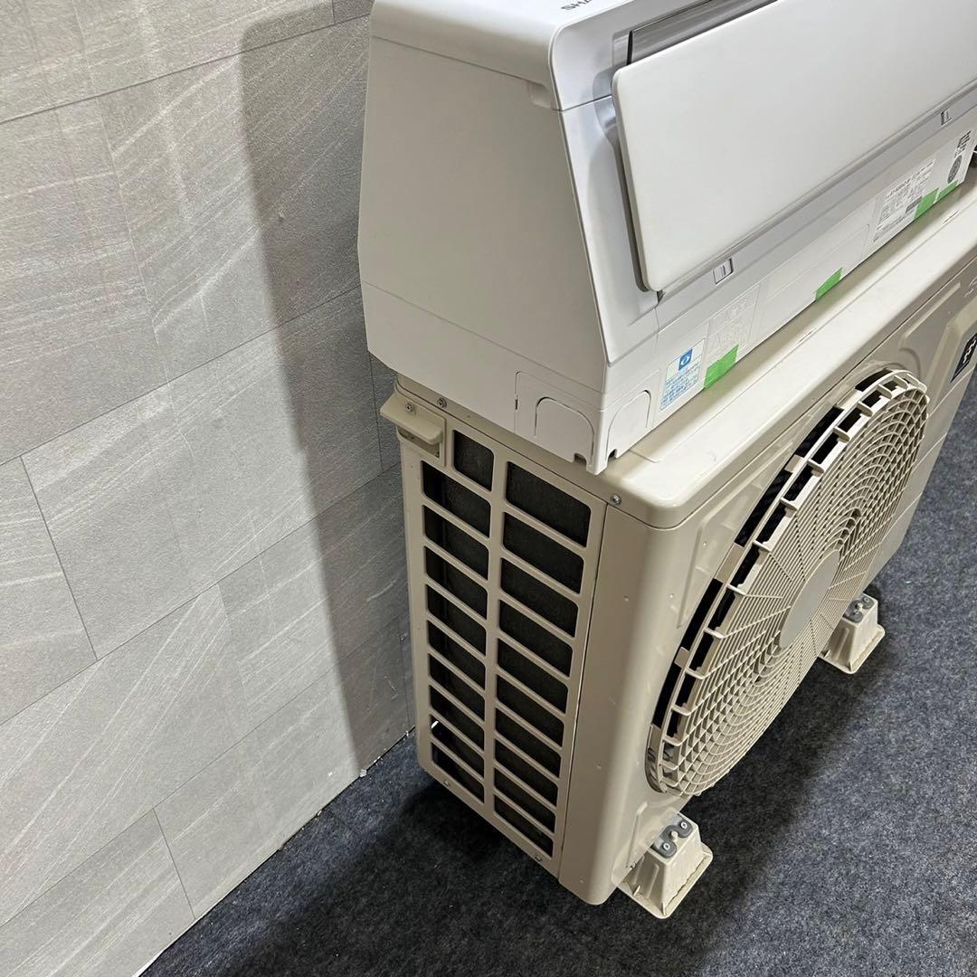 シャープ ルームエアコン 18畳用 プラズマクラスター 2021年 d2723