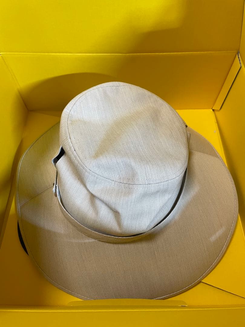 サンバリア100 ウィンドハット アイボリー　Mサイズ