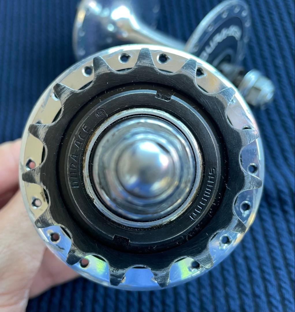 NJS SHIMANO DURAACE ハブ　36H 120mm競輪　ピスト