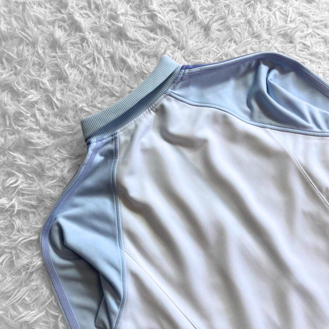 DoKIri-様 adidas パステルカラー ロゴ刺繍 トラックジャケット M