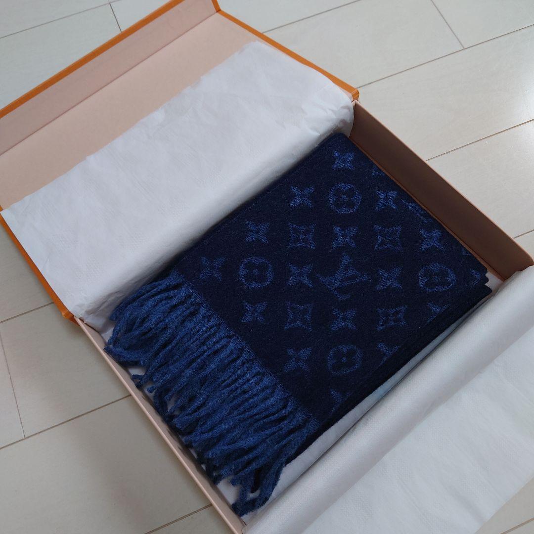 【ほぼ未使用】LOUIS VUITTON マフラー モノグラム グラディエント