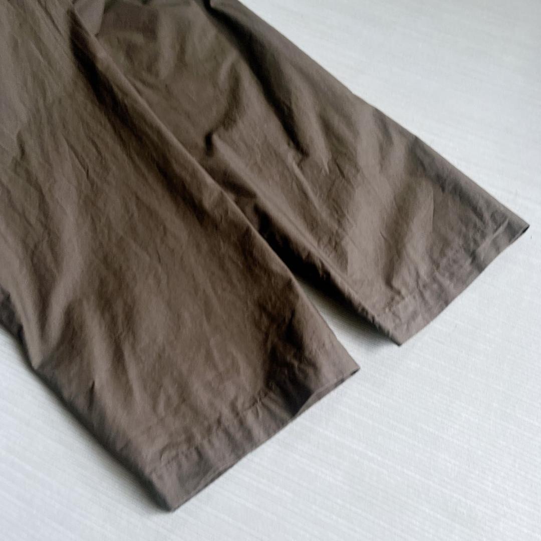 ＊美品【ミズイロインド】トレンチライクコート　ロング　チャコールグレー　FREE