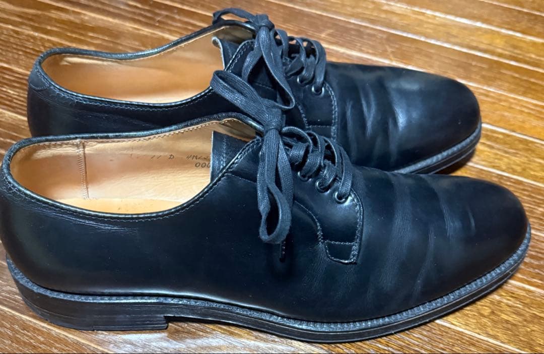 オールデン　ブルックスブラザーズ　00069 プレーントゥ　ブラック　US11D