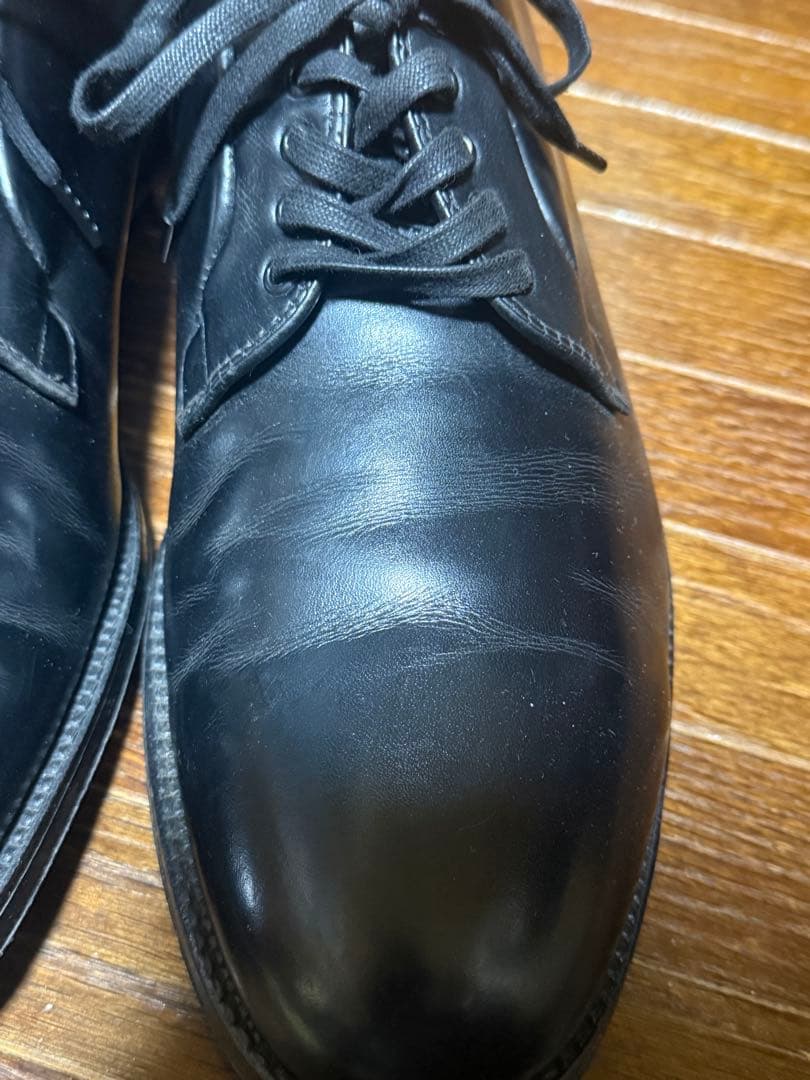 オールデン　ブルックスブラザーズ　00069 プレーントゥ　ブラック　US11D