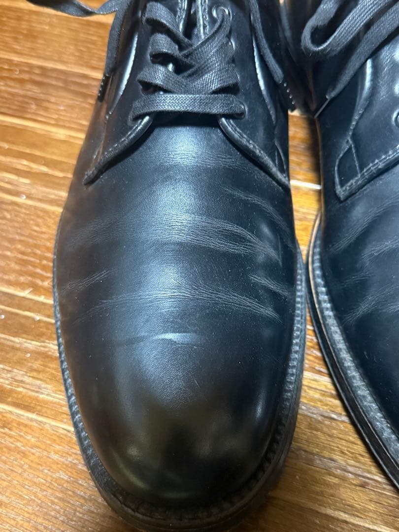 オールデン　ブルックスブラザーズ　00069 プレーントゥ　ブラック　US11D