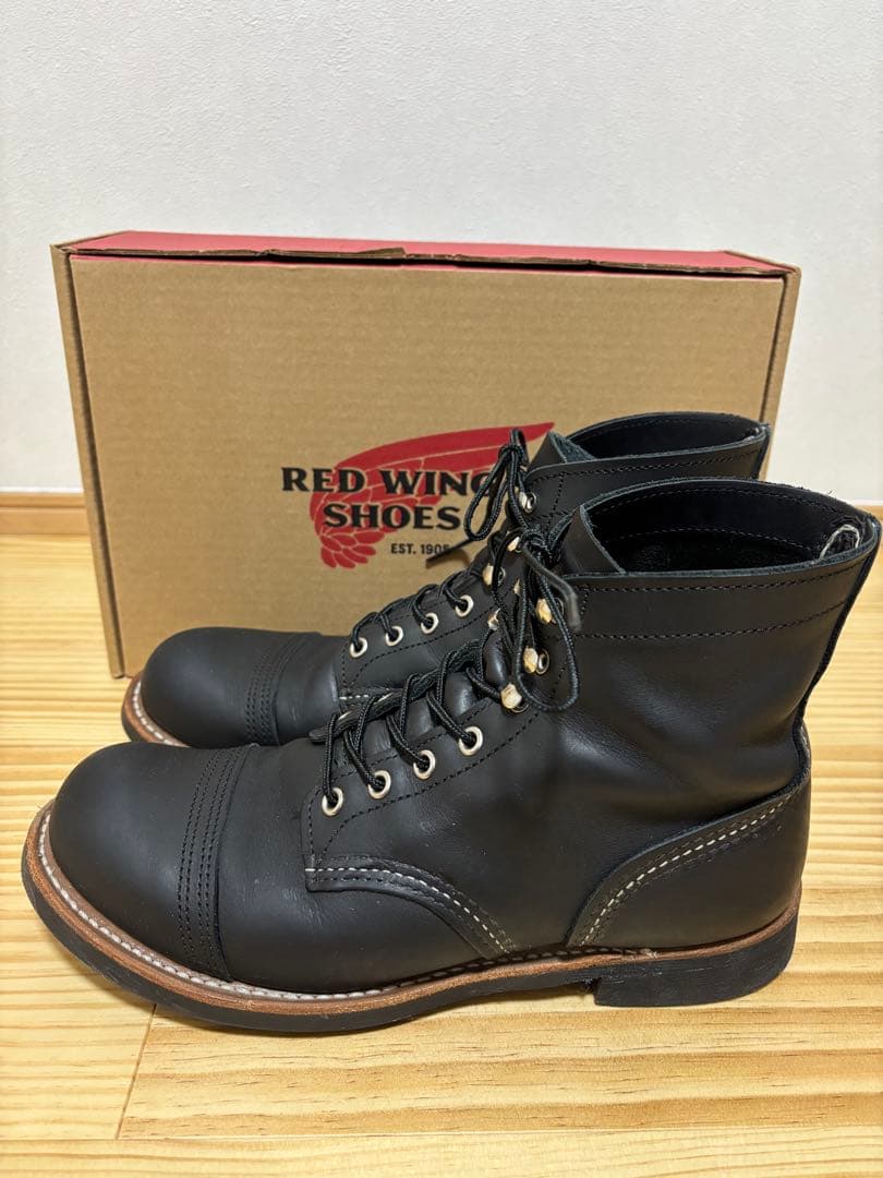 美品 8 レッドウィング REDWING アイアンレンジャー 8084