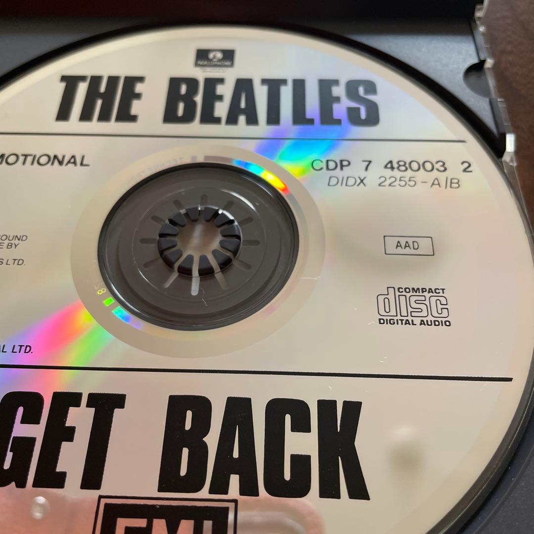 【激レア】THE BEATLES「GET BACK」PROMOTIONAL CD