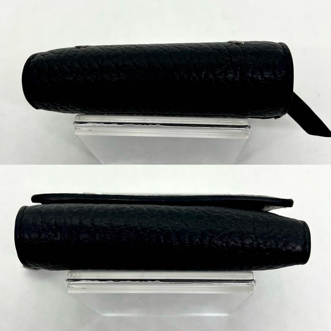 極美品/現行モデル✨メゾンマルジェラ 三つ折り財布 4ステッチ カレンダータグ