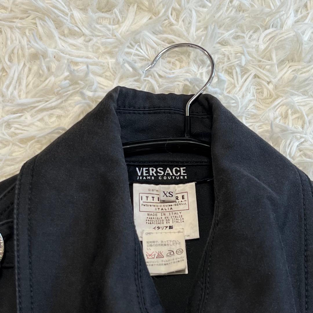 希少✨VERSACE JEANS COUTURE　トレンチコート　イタリア製