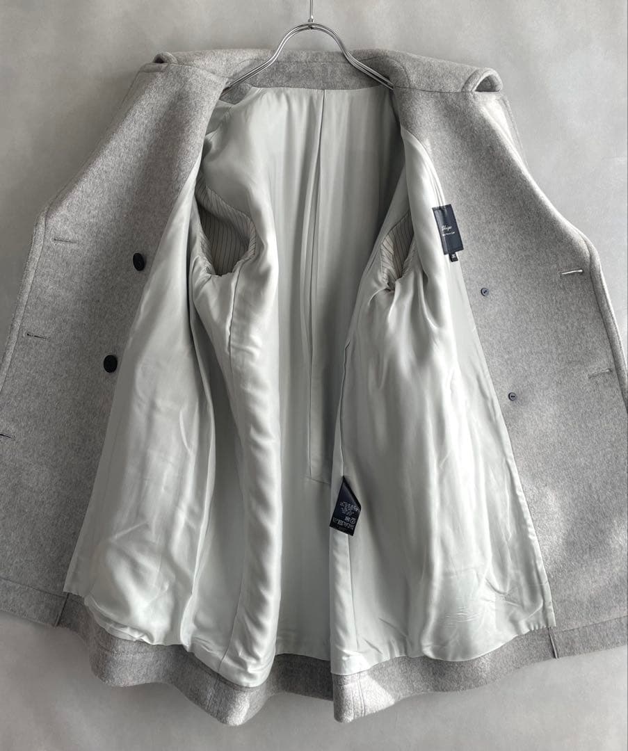 極美品✨シップスプライマリー　23AW 6.1万　毛100% Pコート36