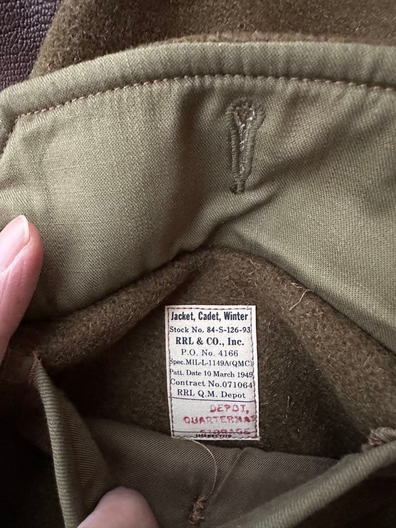 RRL ジャケット スタジャン バーシティ