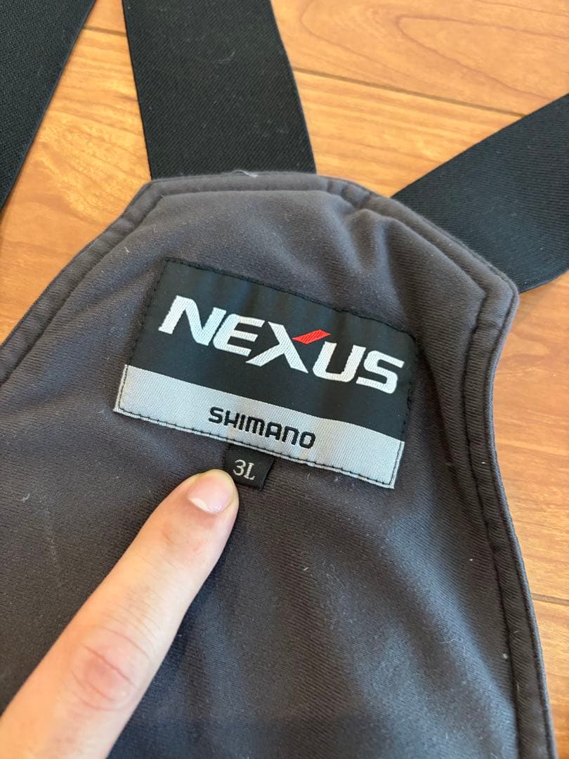 SHIMANO NEXUS フィッシングジャケット ３Ｌ　上下セット