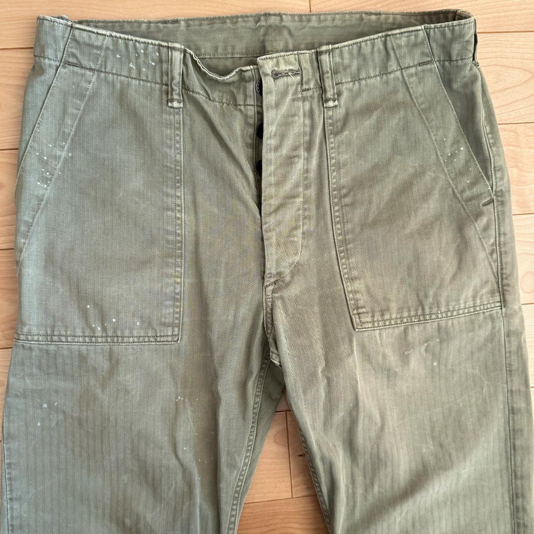 ポロ ラルフローレン ペンキ加工 ベイカーパンツ W34 ユーティリティ