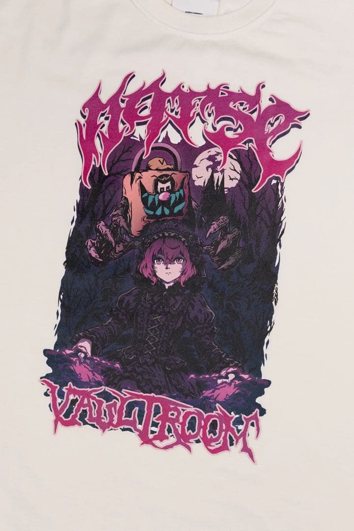 トップス L nqrse DEVIL TEE / OFF WHITE vaultroom