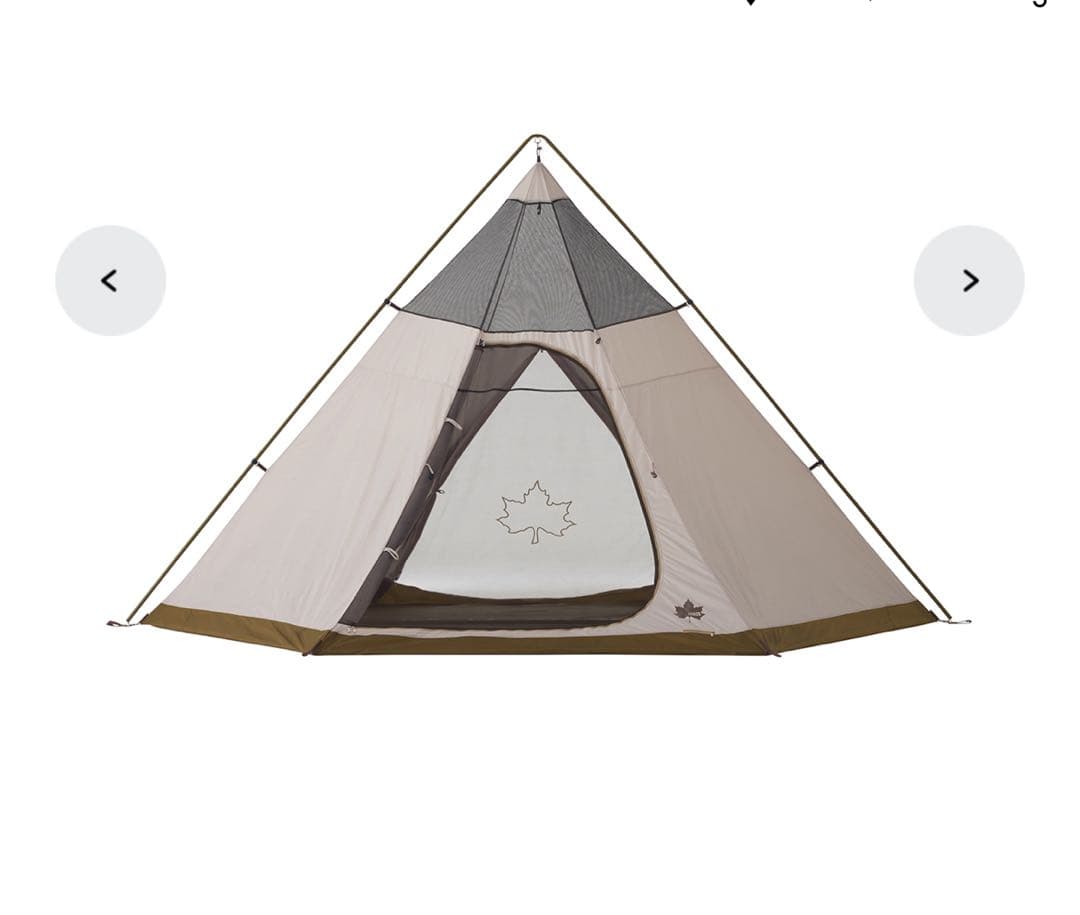 テント・タープ LOGOS TRADCANVAS V-POLE TEPEE TENT