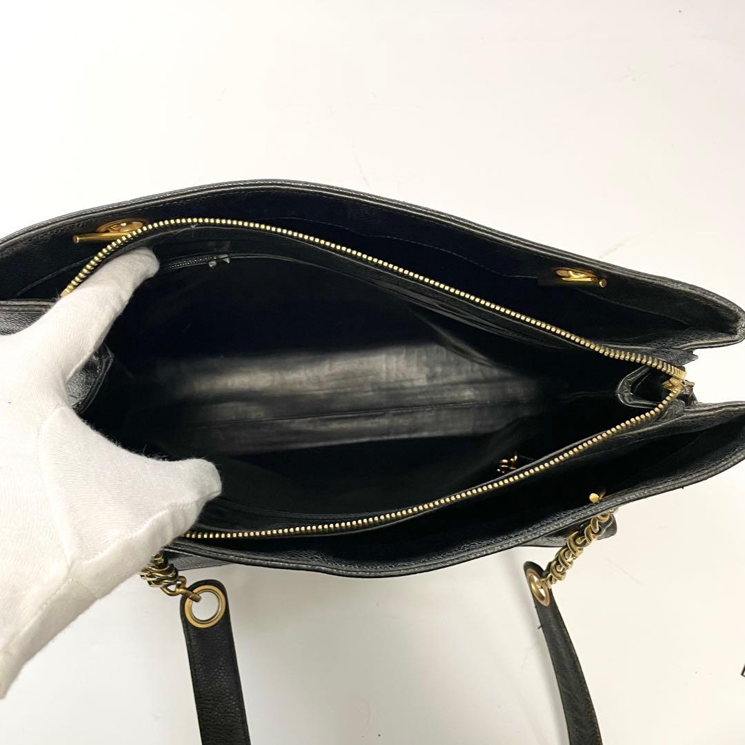 Yuko☆シャネル　キャビアスキン　ターンロック　チェーン　ショルダー