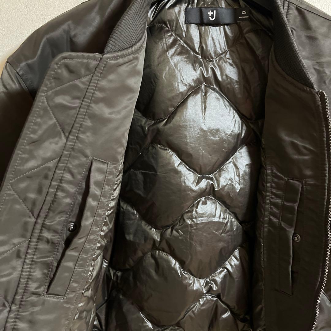 さくらUNIQLO＋J ハイブリッドダウンオーバーサイズ　MA-1 XS