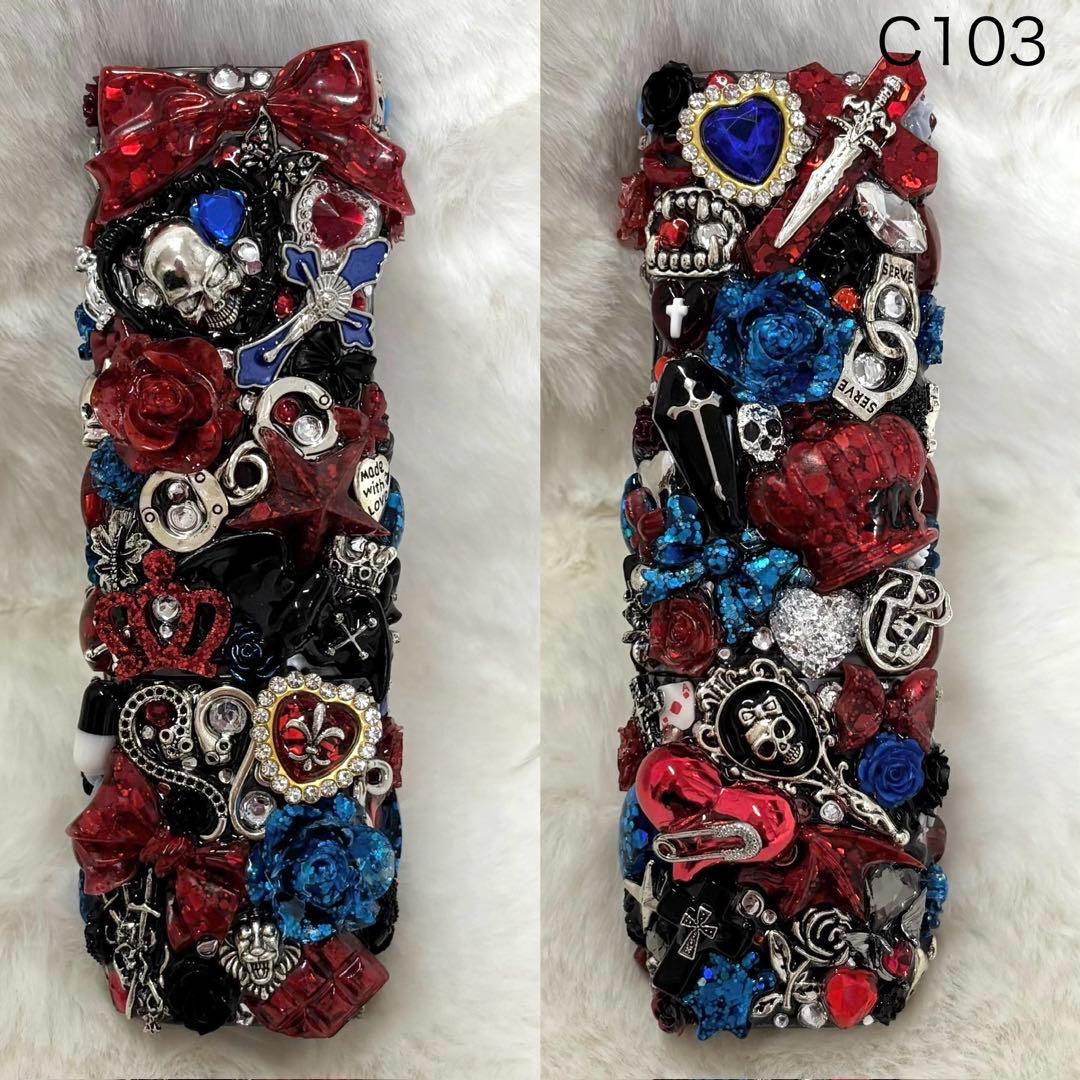 C103♡アイコスケース♡イルマワン♡イルマiワン♡デコケース♡地雷系♡ゴテゴテ