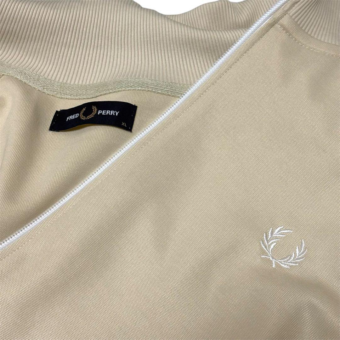 【極美品】フレッドペリー トラックジャケット XL ベージュ
