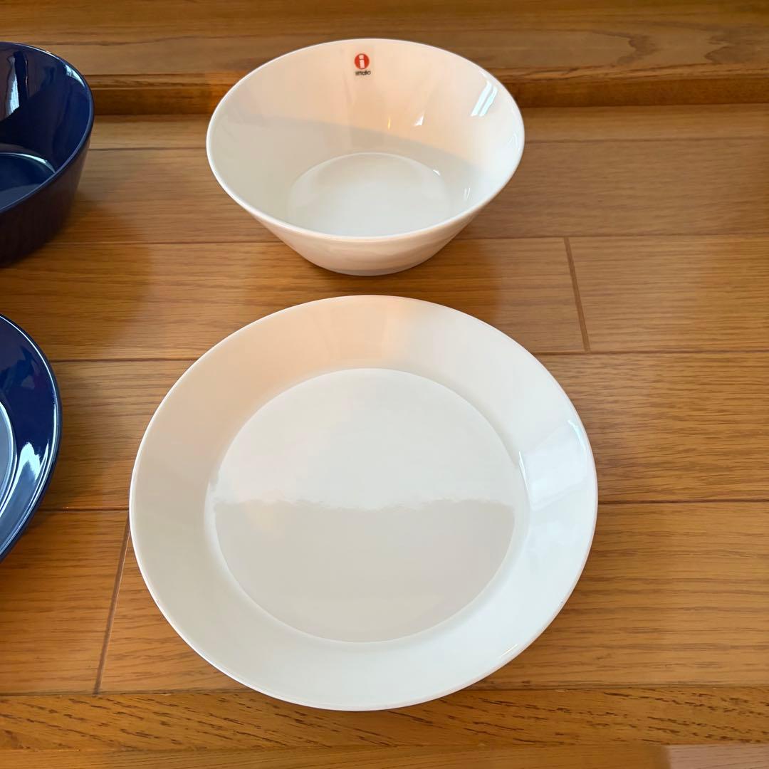 北欧　イッタラ ティーマ プレート17cm/ボウル15cm 各3点 計6点セット