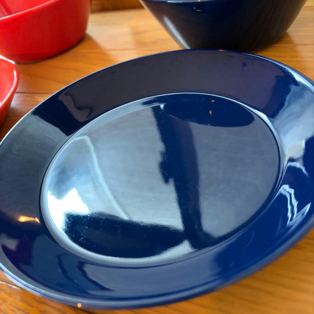 北欧　イッタラ ティーマ プレート17cm/ボウル15cm 各3点 計6点セット