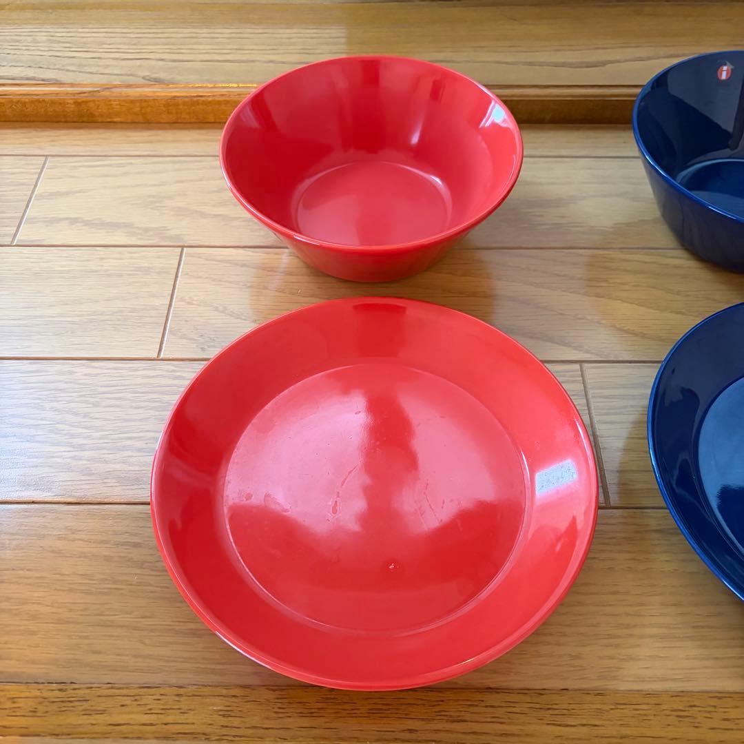 北欧　イッタラ ティーマ プレート17cm/ボウル15cm 各3点 計6点セット