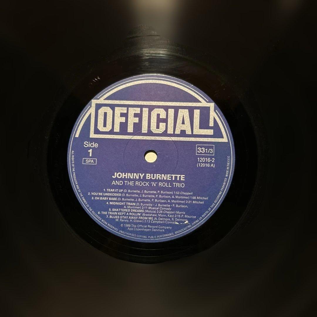 洋楽 Johnny Burnette & The Rock 'N Roll Trio