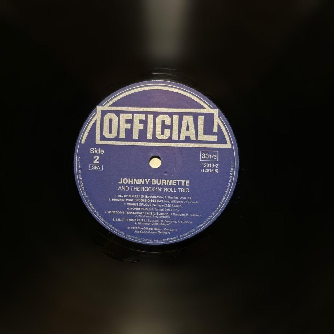 洋楽 Johnny Burnette & The Rock 'N Roll Trio