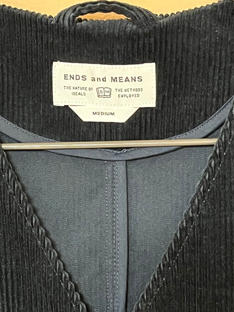 だだだENDS and MEANS グランパジャケット　サイズM 美品