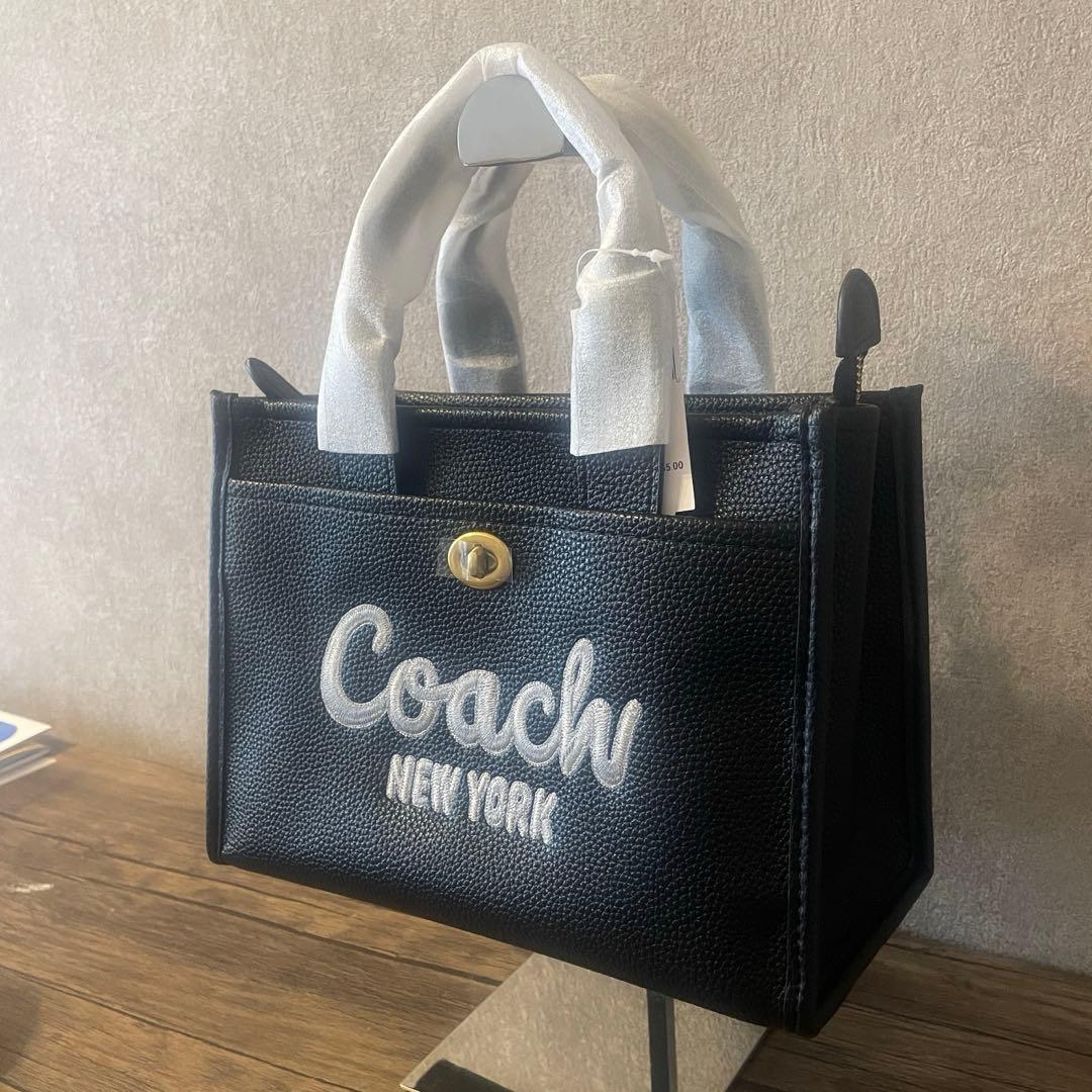 【新品未使用】COACH カーゴ トートバッグ ショルダー 2way レザー　@