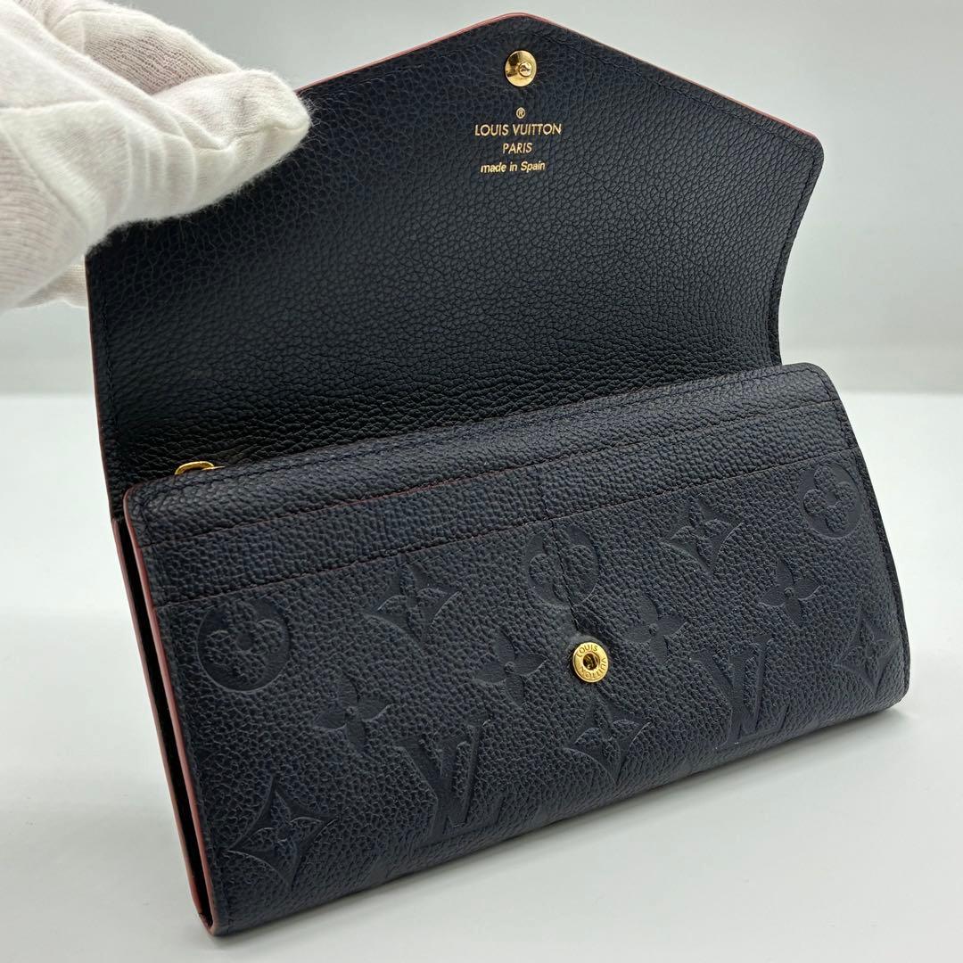 【美品】ルイヴィトン モノグラム アンプラント ポルトフォイユ サラ