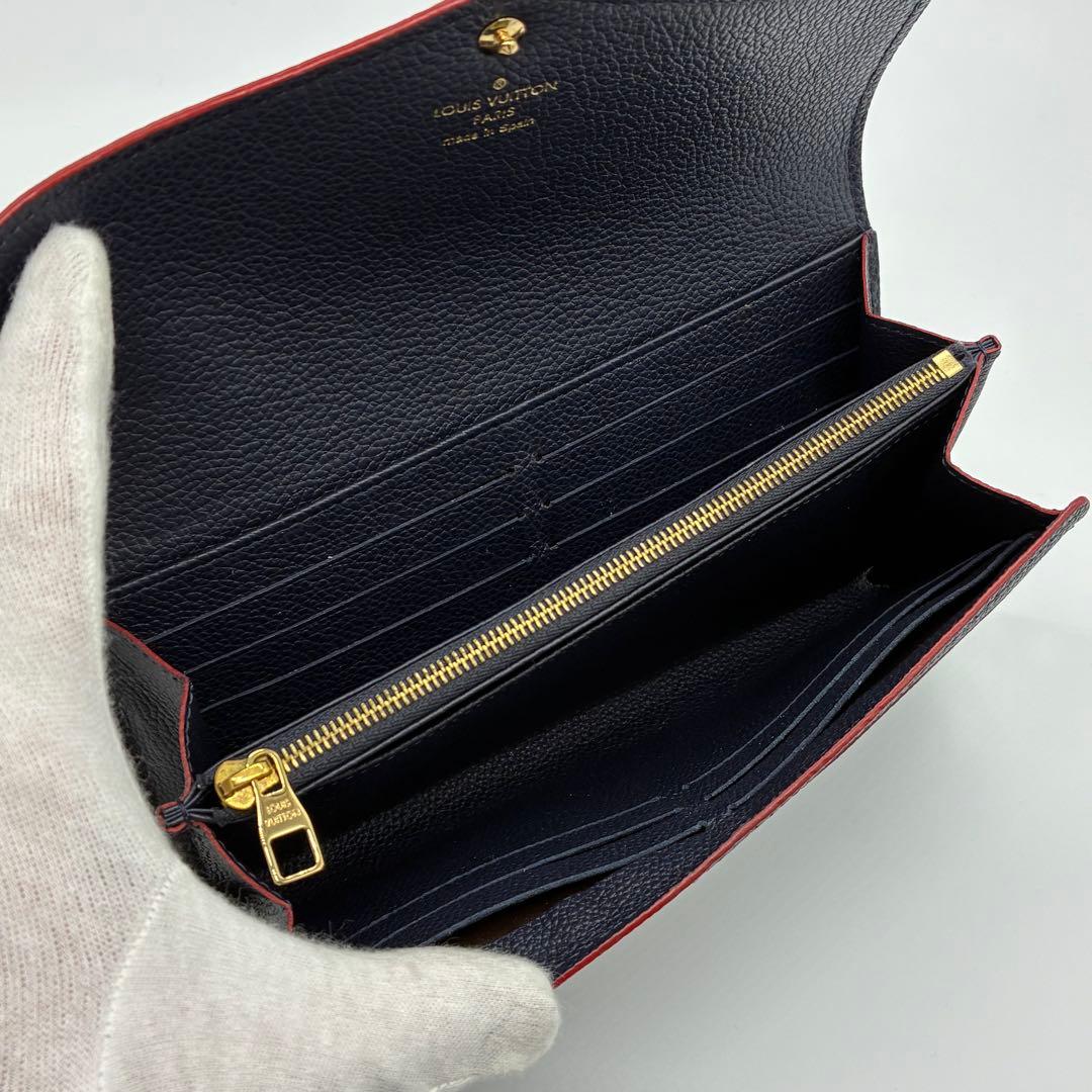 【美品】ルイヴィトン モノグラム アンプラント ポルトフォイユ サラ